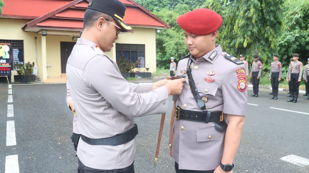 Kapolres Wajo Pimpin Serah Terima Jabatan Kasat Reskrim
