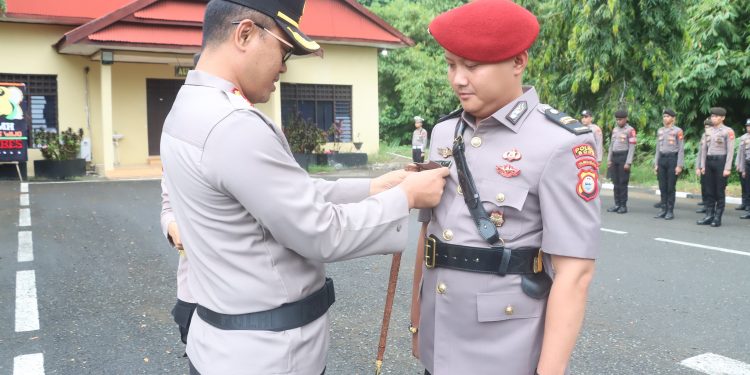 Kapolres Wajo Pimpin Serah Terima Jabatan Kasat Reskrim
