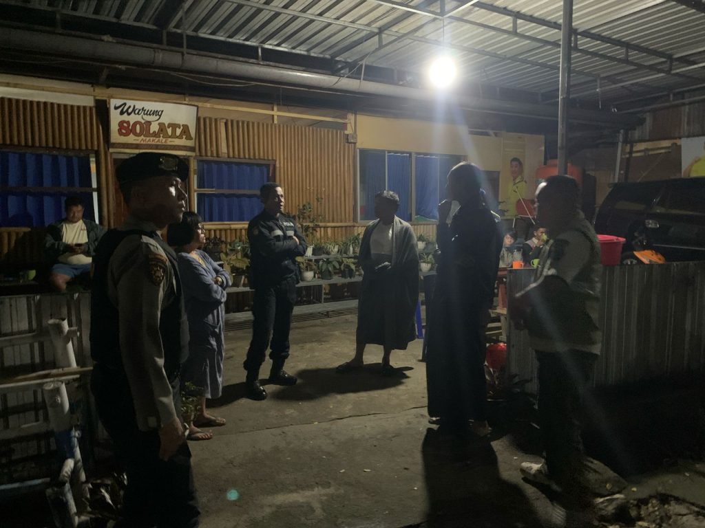 Personel Sat Samapta Polres Tana Toraja Aktif Jaga Kamtibmas di Malam Hari
