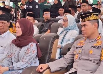 Kapolres Wajo Hadiri Halal Bihalal bersama Menteri Agama di Kampus III As'adiyah Sengkang Macanang