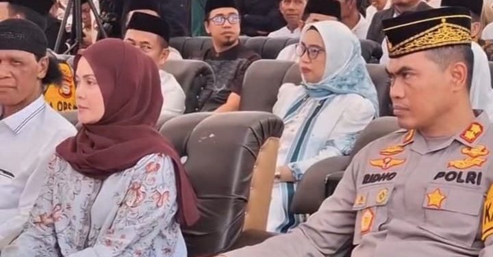 Kapolres Wajo Hadiri Halal Bihalal bersama Menteri Agama di Kampus III As'adiyah Sengkang Macanang