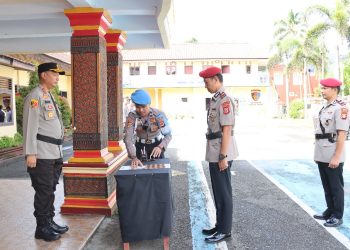 Kapolres Tana Toraja Pimpin Serah Terima Jabatan Kasat Narkoba