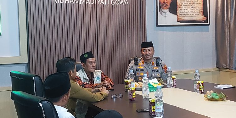 Kapolres Gowa Melakukan Silaturahmi Dengan Pengurus Daerah Muhammadiyah