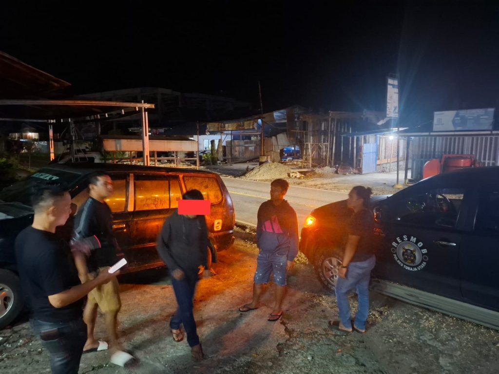 Pelaku Penganiaya Seorang Wanita Hingga Giginya Copot Diamankan Tim Resmob Satreskrim Polres Torut