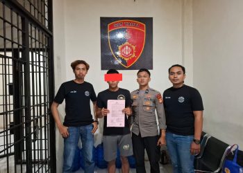 Nekat Bawa Lari TV dan HP, Seorang Pria Diamankan Resmob Polres Torut di Bangkelekila