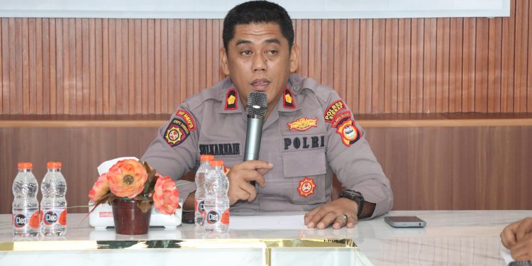 Wakapolres Sidrap Pimpin Rapat Koordinasi Jelang Sulawesi Cup Race Round I