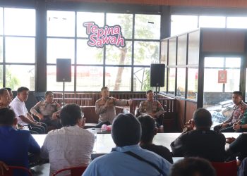 Gelar Halal Bihalal, Kapolres Maros Puji Peran Media Sebagai Mitra Kamtibmas