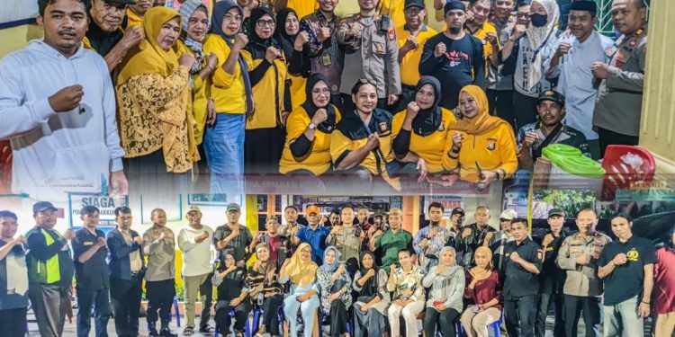 Kapolsek Panakukang Polrestabes Makassar Silaturahmi Dengan Forum Kemitraan Polisi Masyarakat 