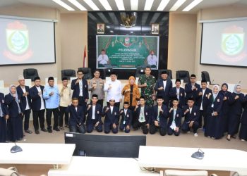 Kapolrestabes Makassar Hadiri Pelepasan Kafilah Seleksi Tilawatil Quran dan Hadits Ke-XXIII 