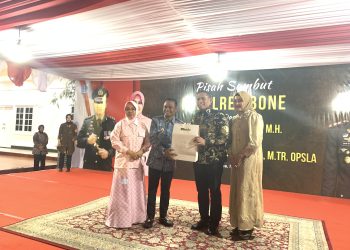 Pisah Sambut Kapolres Bone Dari Pejabat Lama ke Pejabat Baru, Bupati Apresiasi Kepemimpinan AKBP Erwin Syah