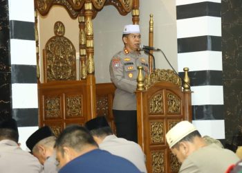 Pejabat Utama Polrestabes Makassar dan Kapolsek Ujung Pandang Laksanakan Safari Subuh, Ini Pesannya
