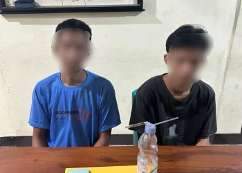 Satres Narkoba Polres Palopo Amankan Dua Pemuda Yang Sedang Konsumsi Sabu di Salobulo