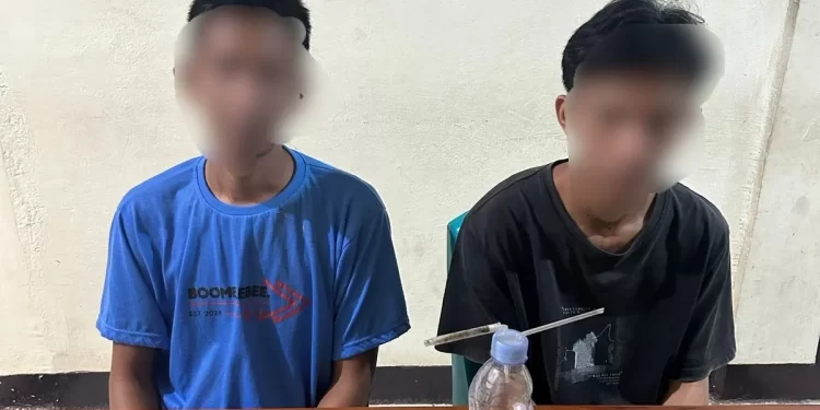 Satres Narkoba Polres Palopo Amankan Dua Pemuda Yang Sedang Konsumsi Sabu di Salobulo