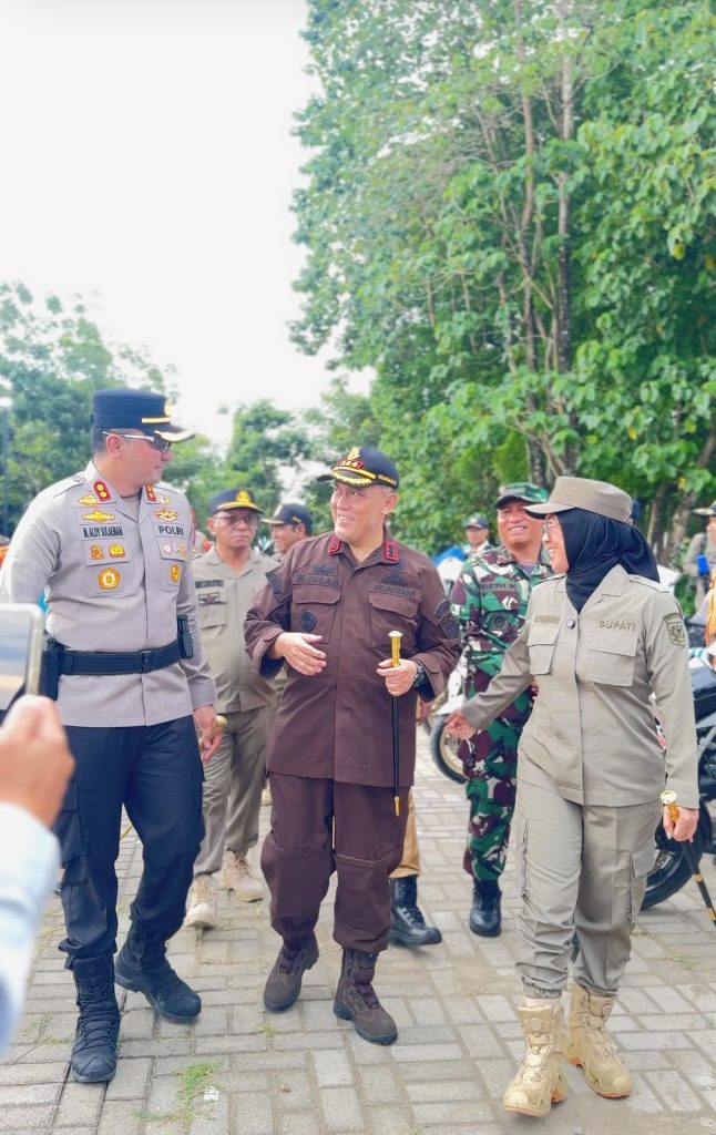 Kapolres Gowa Hadiri Apel Siaga Dalam Rangka Launching Gowa Aman Masannang