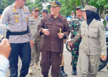 Kapolres Gowa Hadiri Apel Siaga Dalam Rangka Launching Gowa Aman Masannang