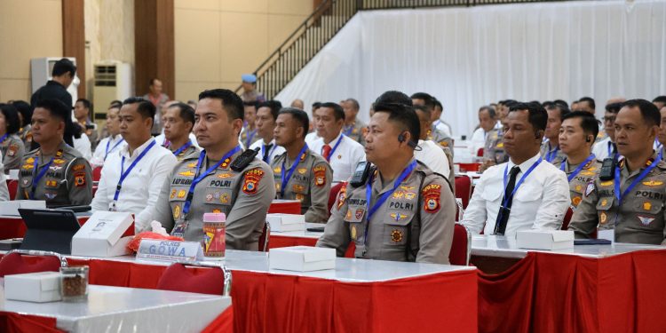 Kapolres Gowa Hadiri Gelar Operasional Triwulan I Tahun 2025 di Polda Sulsel