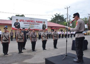 Kapolres Bone Pimpin Sertijab Kasat Reskrim dan Narkoba