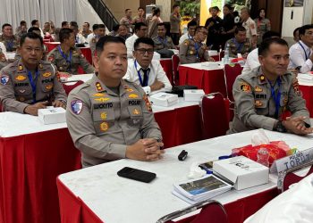 Kapolres Toraja Utara Ikuti Kegiatan Gelar Operasional Triwulan I Tahun 2025 di Polda Sulsel