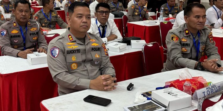 Kapolres Toraja Utara Ikuti Kegiatan Gelar Operasional Triwulan I Tahun 2025 di Polda Sulsel