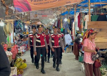 Komitmen Jaga Kamtibmas, Personel Polres Tana Toraja Masifkan Patroli di Titik Keramaian