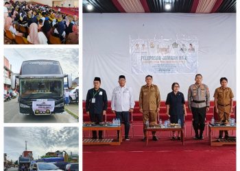 Kapolres Toraja Utara Hadiri Pelepasan Rombongan Jemaah Calon Haji