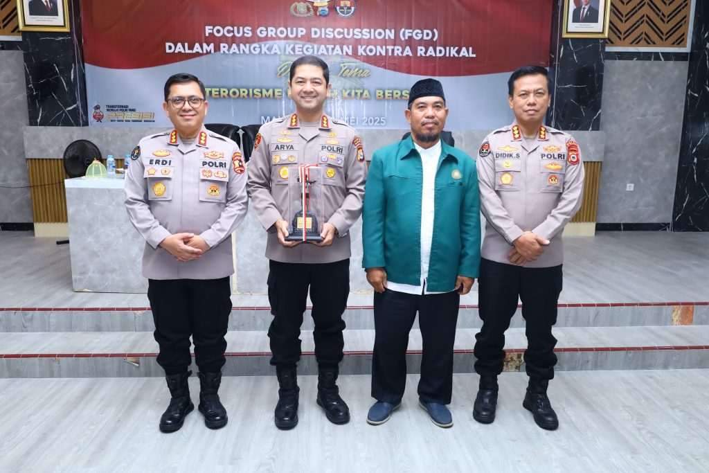 Divhumas Polri Gelar Focus Group Discussion Kontra Radikal di Polrestabes Makassar