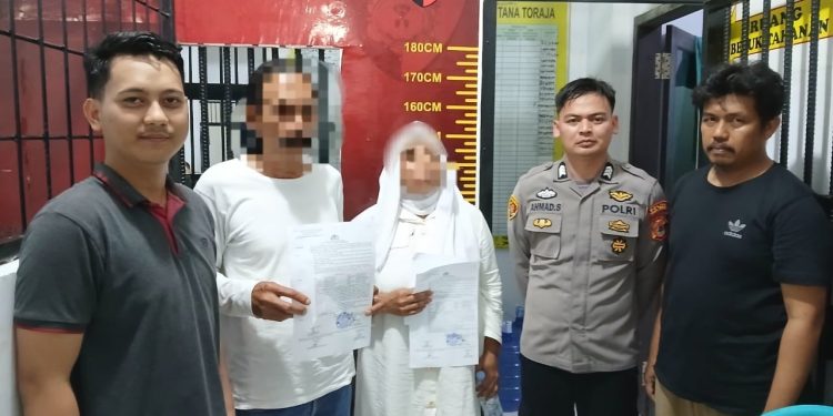 Sat Reskrim Polres Tana Toraja Amankan Pasutri Terduga Pelaku Tindak Pidana Eksploitasi Anak
