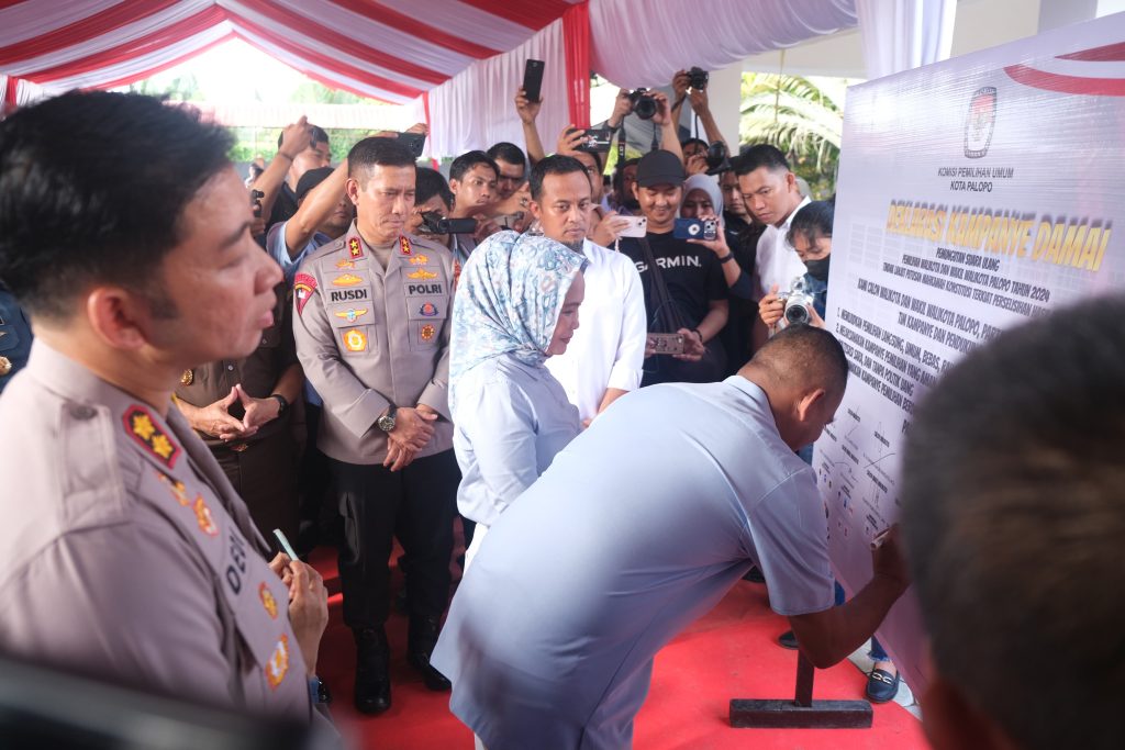 Hadiri Deklarasi Kampanye Damai, Kapolda Sulsel Tegaskan Netralitas dan Keamanan 