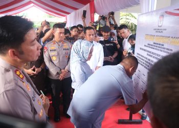 Hadiri Deklarasi Kampanye Damai, Kapolda Sulsel Tegaskan Netralitas dan Keamanan 