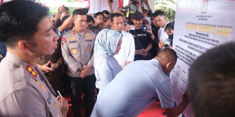 Hadiri Deklarasi Kampanye Damai, Kapolda Sulsel Tegaskan Netralitas dan Keamanan 