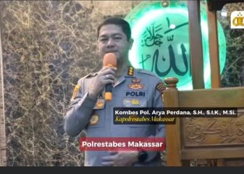 Ini Pesan Kapolrestabes Makassar Saat Safari Subuh di Masjid Nurul Muhammad