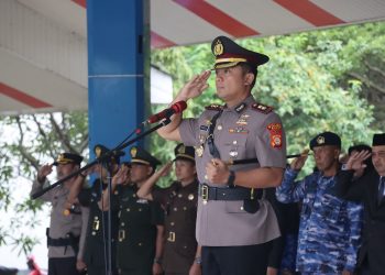 Kapolres Maros Pimpin Langsung Upacara Hari Kebangkitan Nasional