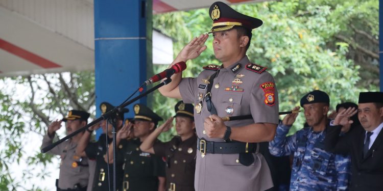 Kapolres Maros Pimpin Langsung Upacara Hari Kebangkitan Nasional