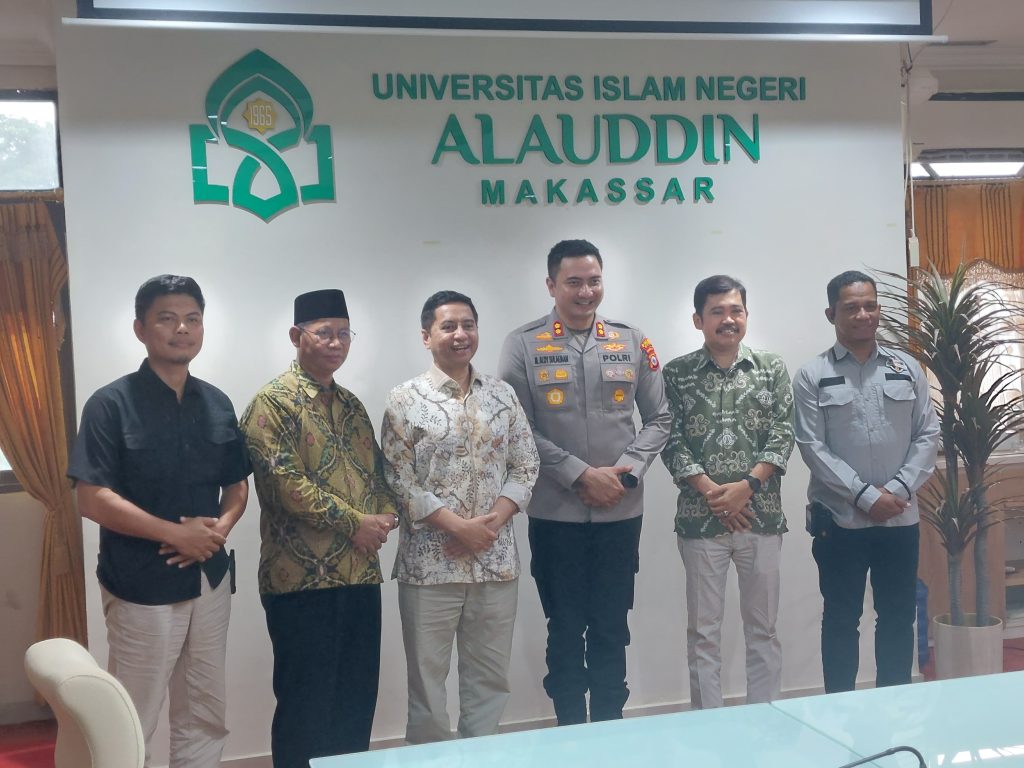 Perkuat Sinergitas, Kapolres Gowa Silaturahmi dengan Rektor UIN Alauddin Makassar