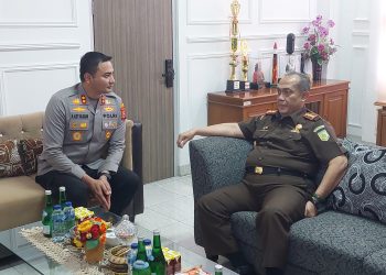 Pererat Sinergitas, Kapolres Gowa Silaturahmi dengan Kajari