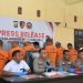 Kapolres Bulukumba Rilis Hasil Operasi Pekat, 9 Orang Diamankan Termasuk Yang Ngaku Wartawan dan Polisi