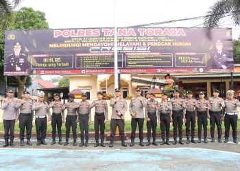 Lepas Bintara OAP, Kapolres Tator: Bintara Remaja Papua Harus Jadi Pemersatu Bangsa