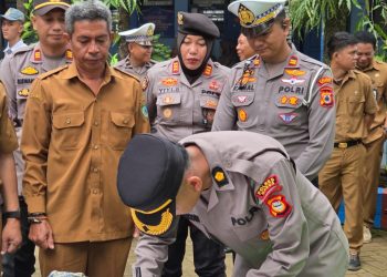 Polres Maros Resmi Kukuhkan Patroli Keamanan Sekolah SMA Negeri 4 Bantimurung