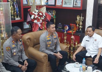 Kapolres Gowa Terima Kunjungan Silaturahmi Ketua Persatuan Purnawirawan Polri