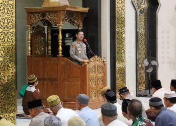 Kapolrestabes Makassar Safari Subuh di Masjid Nurul Jamil BTP