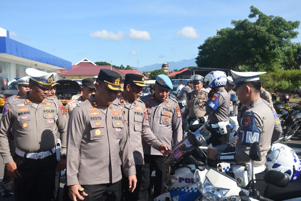 Dukung Pelaksanaan Tugas, Kapolres Bulukumba Cek Kendaraan Dinas