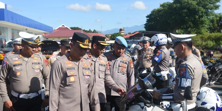 Dukung Pelaksanaan Tugas, Kapolres Bulukumba Cek Kendaraan Dinas