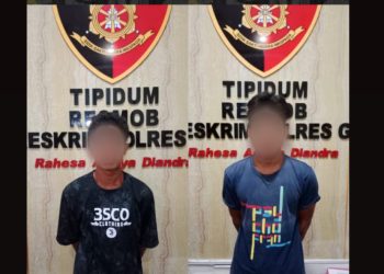Unit Resmob Polres Gowa Ringkus Dua Terduga Pelaku Pengeroyokan di Manggarupi 