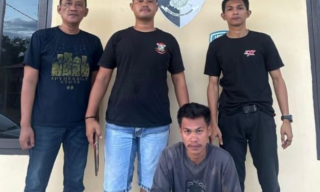 Tim Resmob Polres Luwu Amankan Pria Mabuk Yang Bawa Senjata Tajam