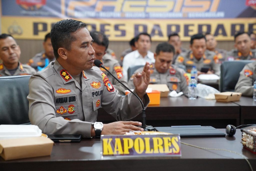 Pimpin Anev Gangguan Kamtibmas, Kapolres Parepare Tegaskan Penindakan Premanisme