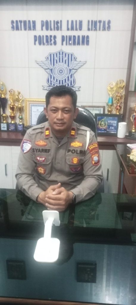 Kasat Lantas Polres Pinrang Intruksikan Personel Tindak Pengendara Yang Gunakan Knalpot Brong dan Tidak Pakai Helm