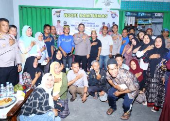 Kapolrestabes Makassar Gelar Ngopi Kamtibmas Dengan Masyarakat di Bontoala