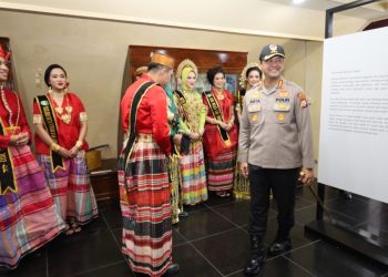 Kapolrestabes Makassar Pimpin Pengamanan Kunjungan Ibu Wakil Presiden RI