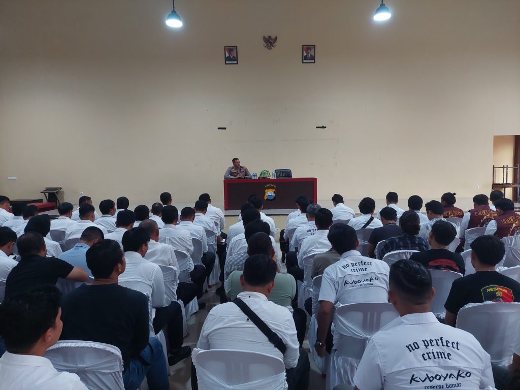 Ini Penyampaian Kapolres Gowa Saat Tatap Muka Dengan Personel Satreskrim dan Polsek Jajaran