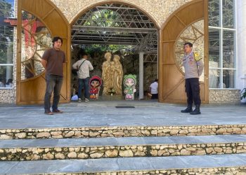 Polsek Sangalla Sukses Amankan Ibadah Paskah PKK BRI RO Makassar di Sa'pak Bayo-Bayo